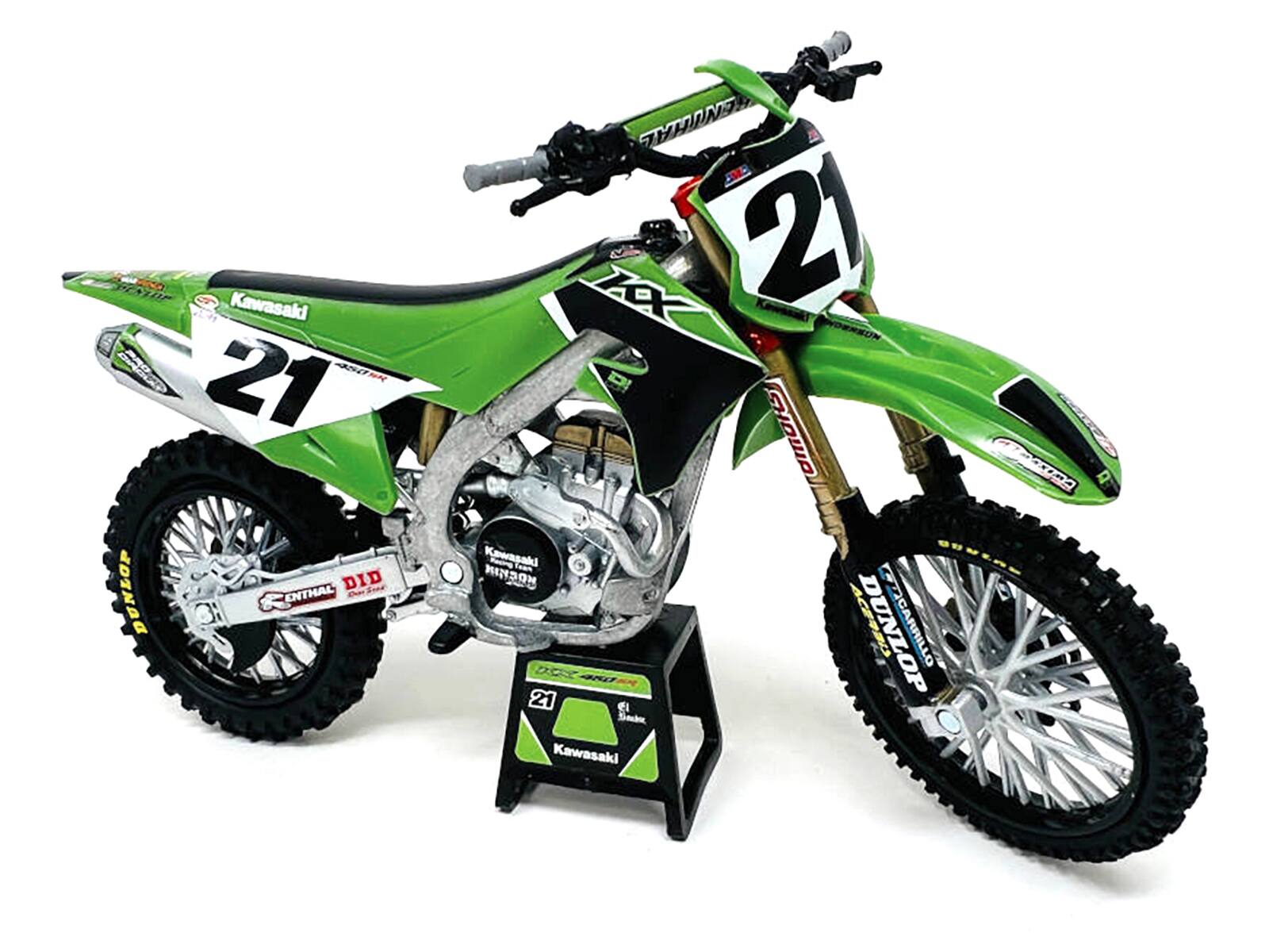 Kawasaki EASPR 21 ANAN DID DUNLOP ENTHAL KENTHAL KX 21