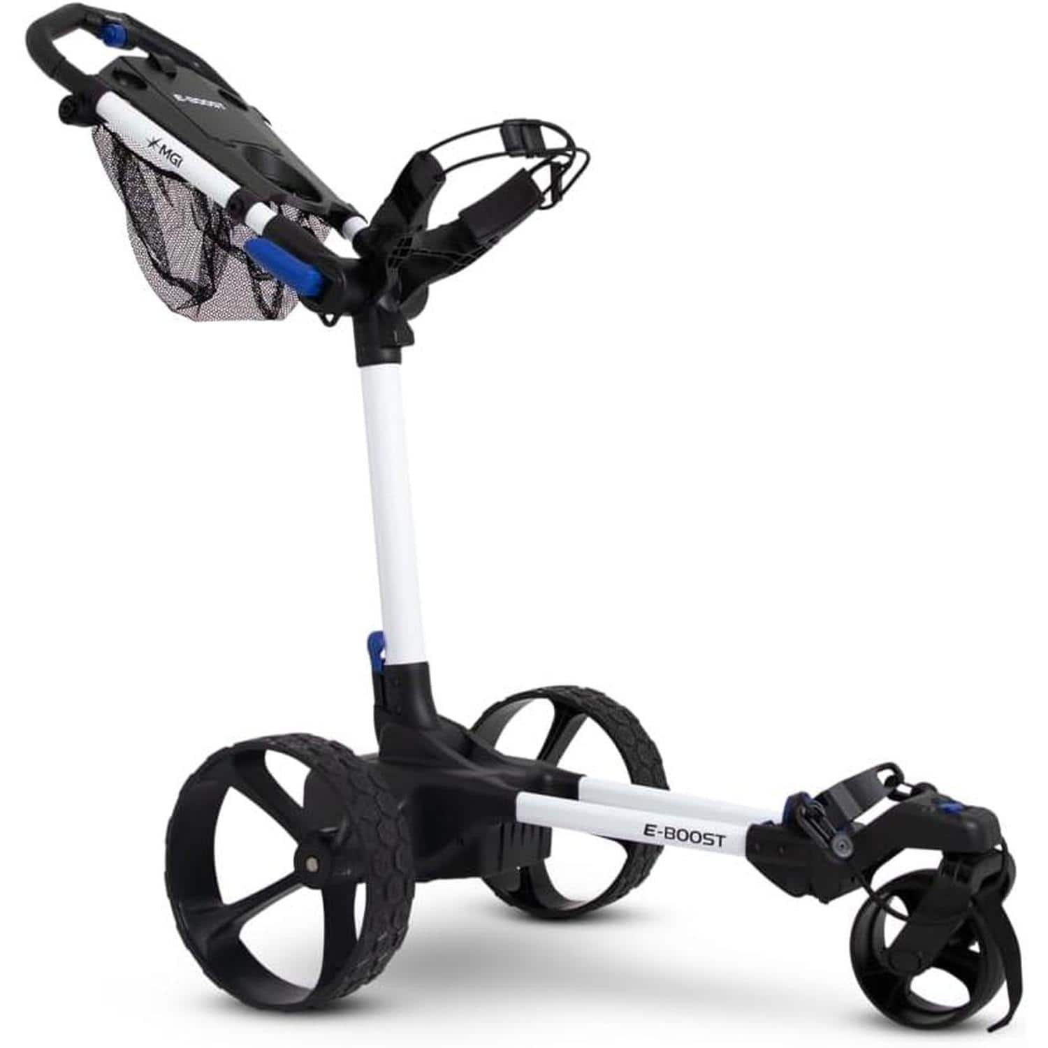 MGI E Boost Electric Assisted Golf Push Cart | Provides Extra