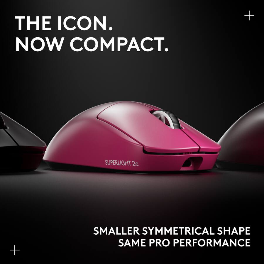 Logitech Model Number Rughtlight Logitech PRO X SUPERLIGHT 2c LIGHTSPEED Lightweight Compact Wireless ...