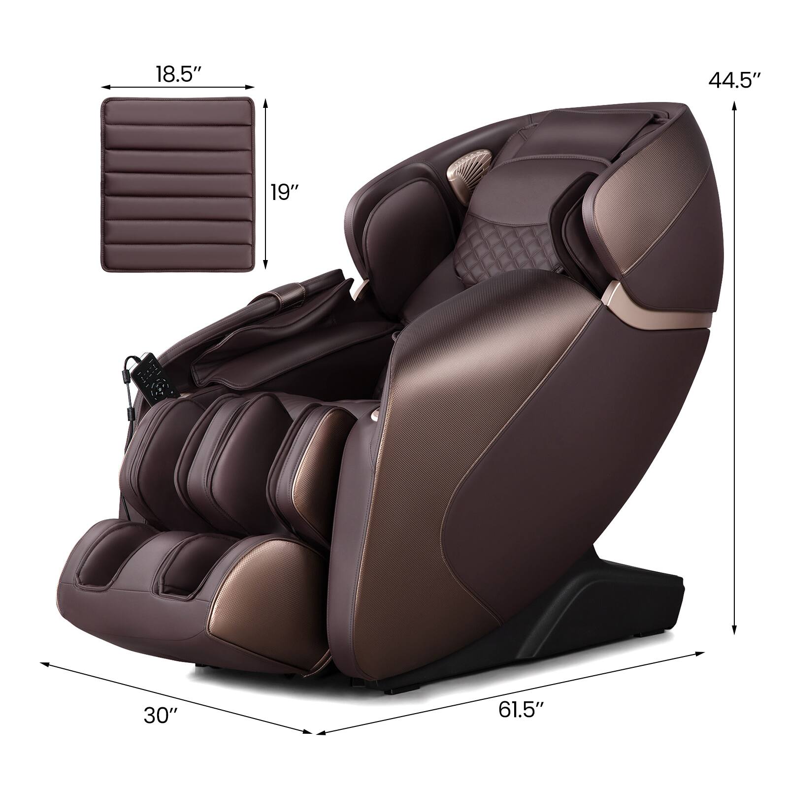 Costway Relaxe Zero Gravity Shiatsu Massage Chair With