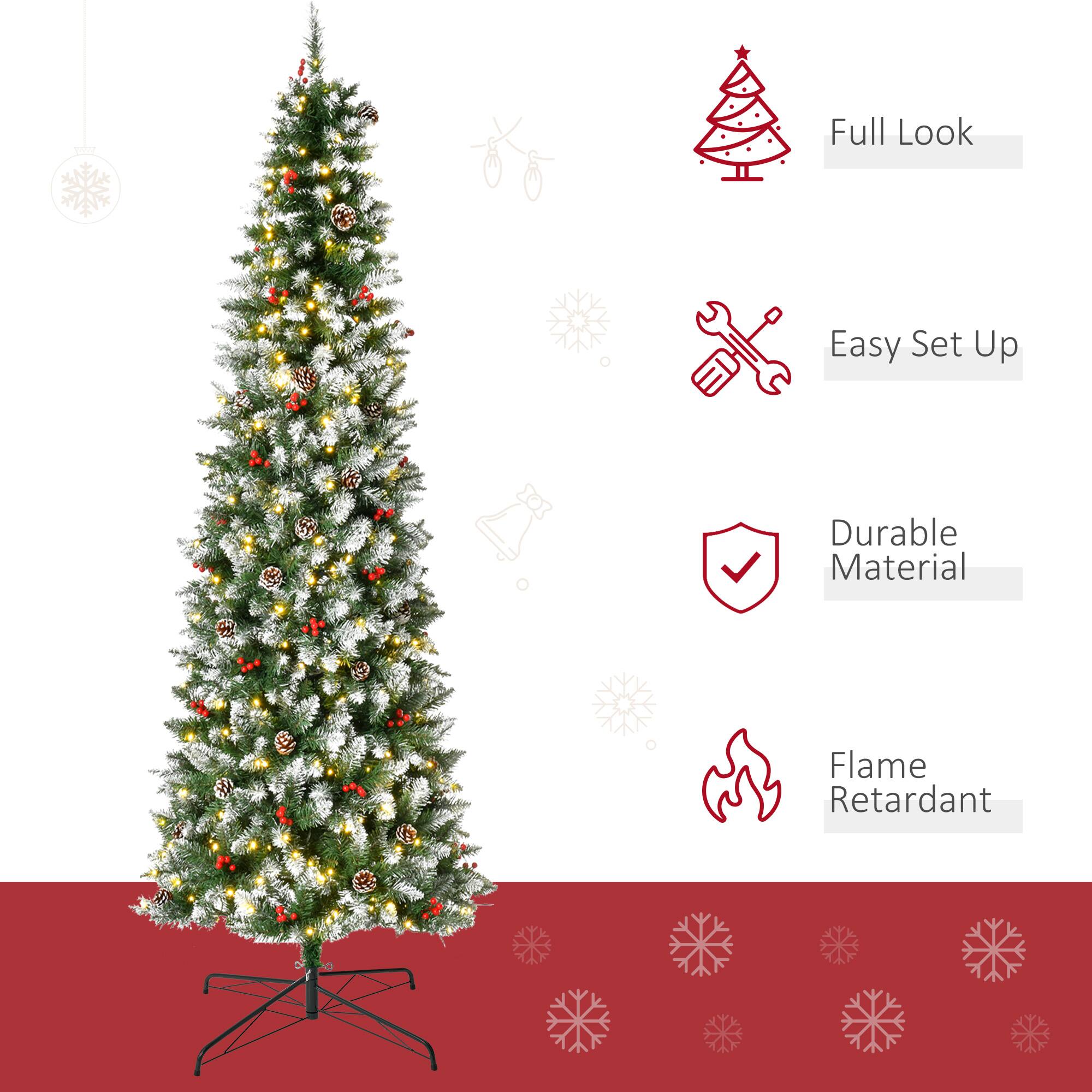 The corrected text is:

- Full Look
- Easy Set Up
- Durable Material
- Flame Retardant