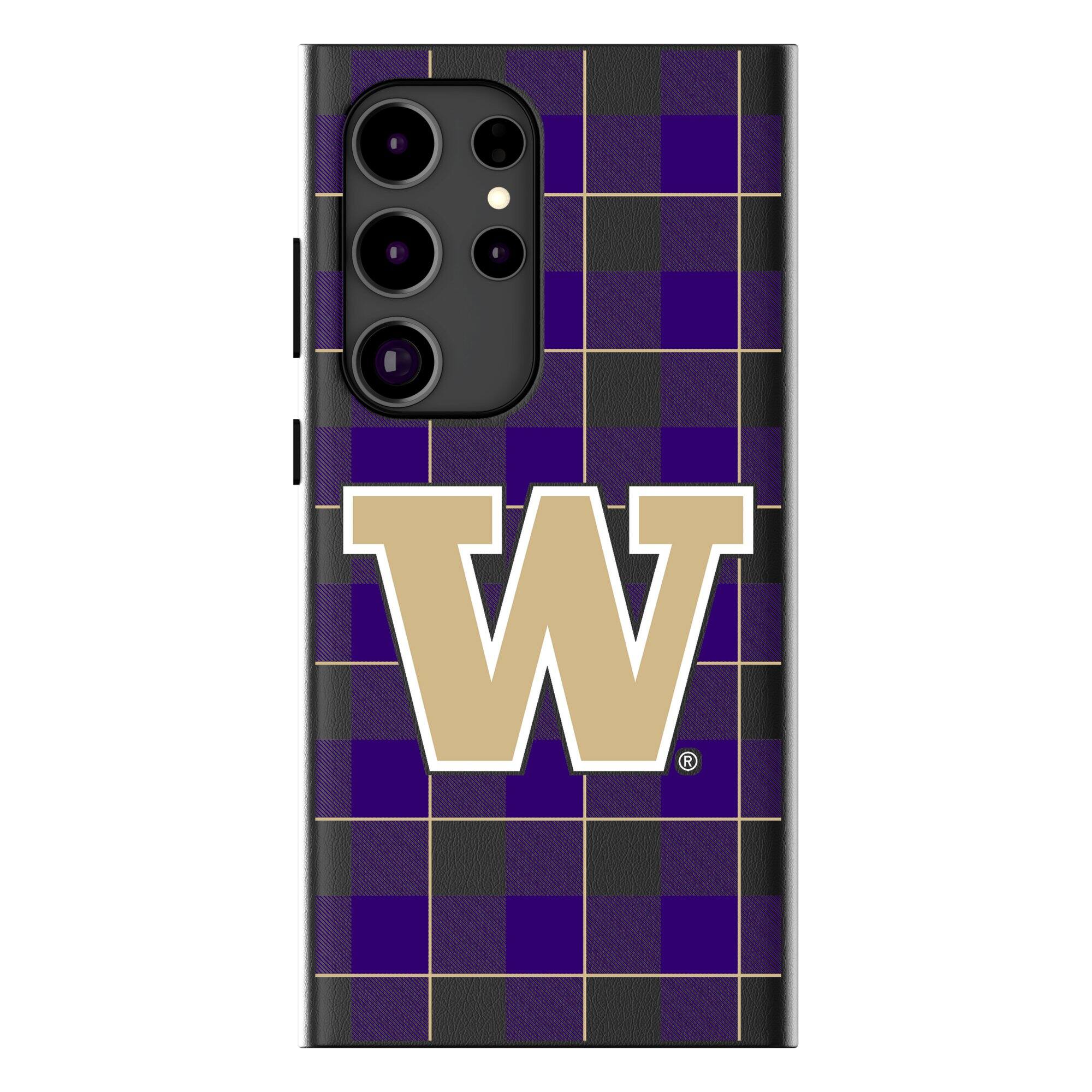 Keyscaper - NCAA - Washington Huskies Plaid Galaxy Magnetic Bump Case - S24 Ultra - Black price history on PriceWatchPro