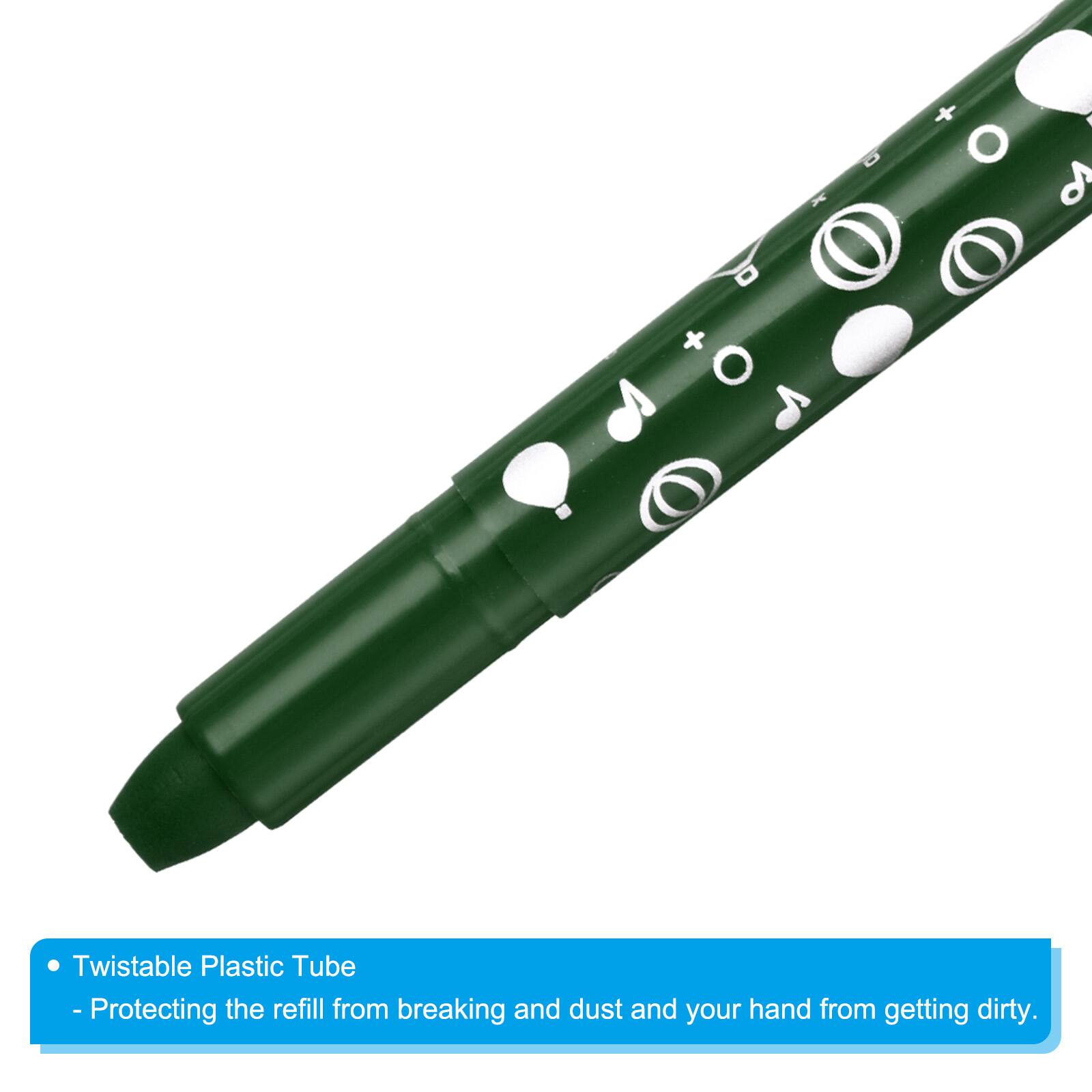 Twistable Plastic Tube  
- Protecting the refill from breaking and dust and your hand from getting dirty.
