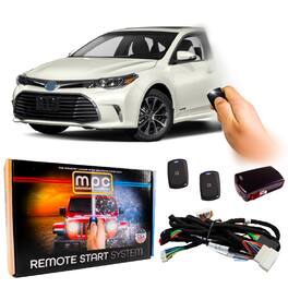 MPC - Remote Starter For Toyota Avalon Hybrid 2013-2018 | w/ Remotes | Plug and Play - Black