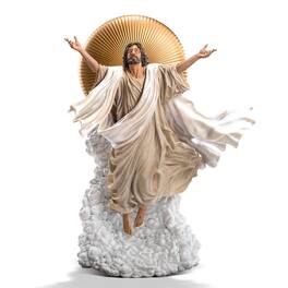 Toynk - Ascension of Jesus Christ 11-Inch Premium Statue | 1:10 Scale Robe Edition - White