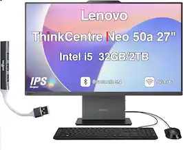 Lenovo ThinkCentre Neo 50a 27" TORM DOCK
TORM DOCK
IPS SuperCLEAR
Intel i5
32GB/2TB
Bluetooth 5.4
Wi-Fi 6
ThinkCentre Neo