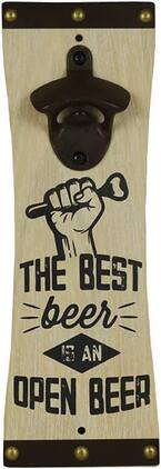 Amber Sporting Goods - Wall-Mounted Bottle Opener for Beer, Soda, and Pop Modern & Elegant Kitchen and Barware - Multicolor