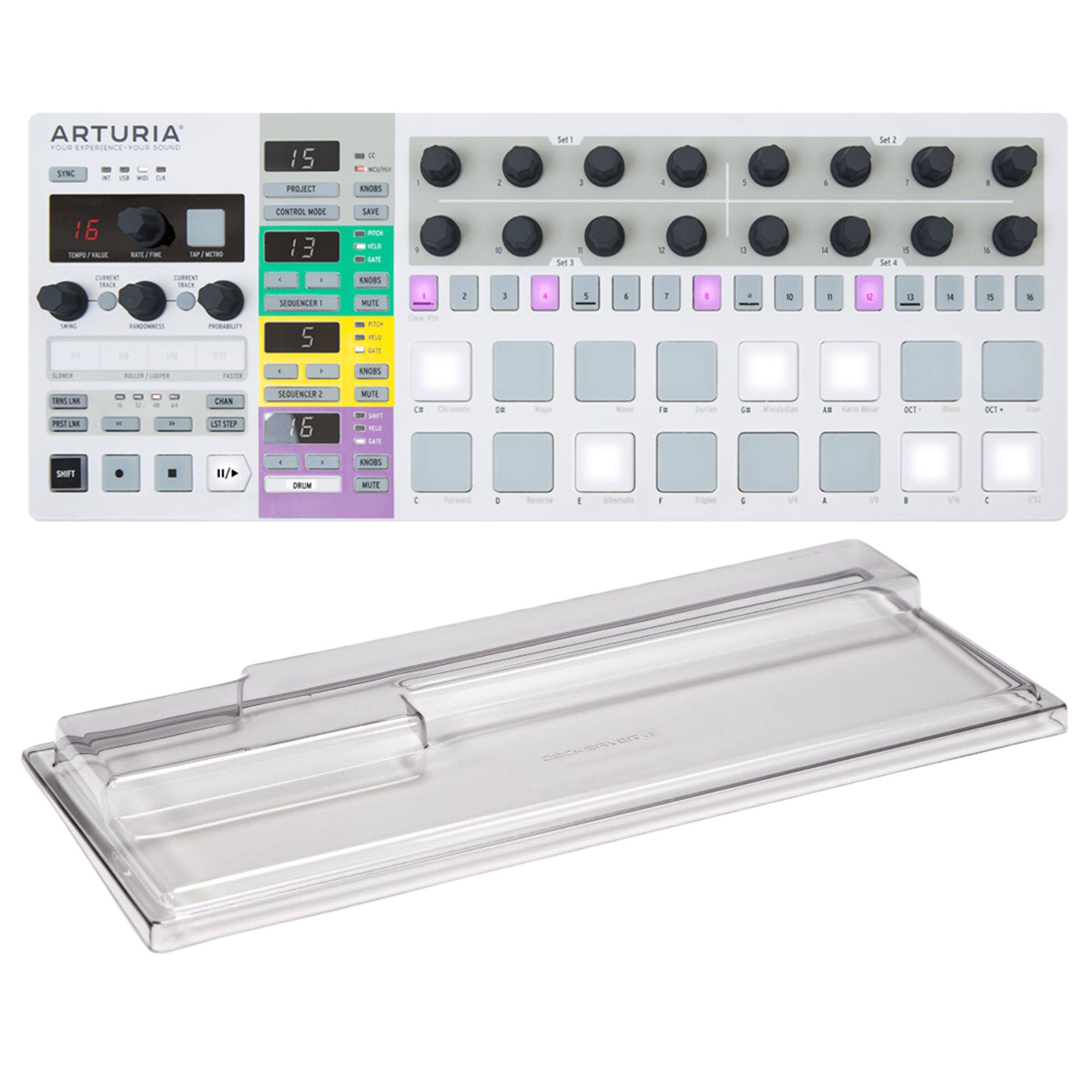 ARTURIA FOR C HOU. OU STN - d - .. I 15 PREECT a NU ENDRS I - Set a - - 1 1h 1 1 16 - - - - i . CONTR - I 13 LAVE - -+ sam . 0 - Set 1 d a . Sea a - . - ! WONL - amEs MUE : I 5 I 1  . a .  1  - HACANY - - RBL a 5 -. - sT - .... - C 2 . NORS - M T  - MAN o  SEDUENCIR 6 MUTE s R  IN - DE - - s Serias LN Mieolytan .. sarm - CT Bues OCT - SHIFT - - KNORTS -U - Ferwart  Reuea 1 itercala - tron 4 . a   - d E3