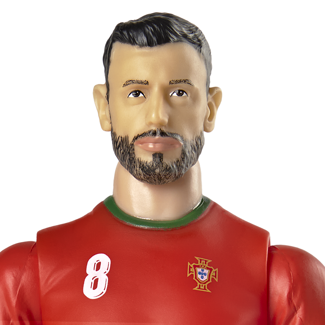 Alt View 5. Banbo Toys - Banbo Toys SOCKERS Portugal National Bruno Fernandes 8" Collectible Soccer Action Figure.