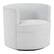 Angle. OSP Home Furnishings - Cleo Swivel Chair Fog - Fog.