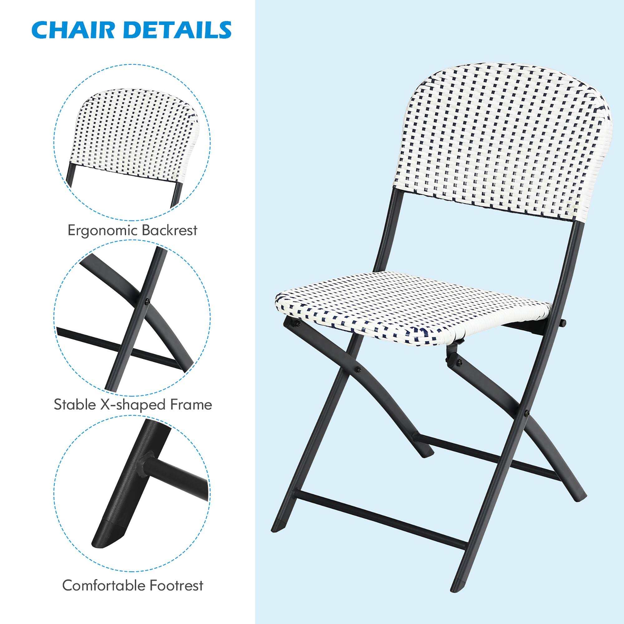 **CHAIR DETAILS**

- Ergonomic Backrest
- Stable X-shaped Frame
- Comfortable Footrest