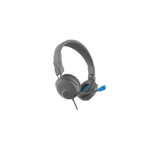 JLab - Jbuddies Learn HJLEARNRGRYBLU4 On-ear Volume-safe Kids Headphones - Retractable Mic - Gray / Blue price history on PriceWatchPro
