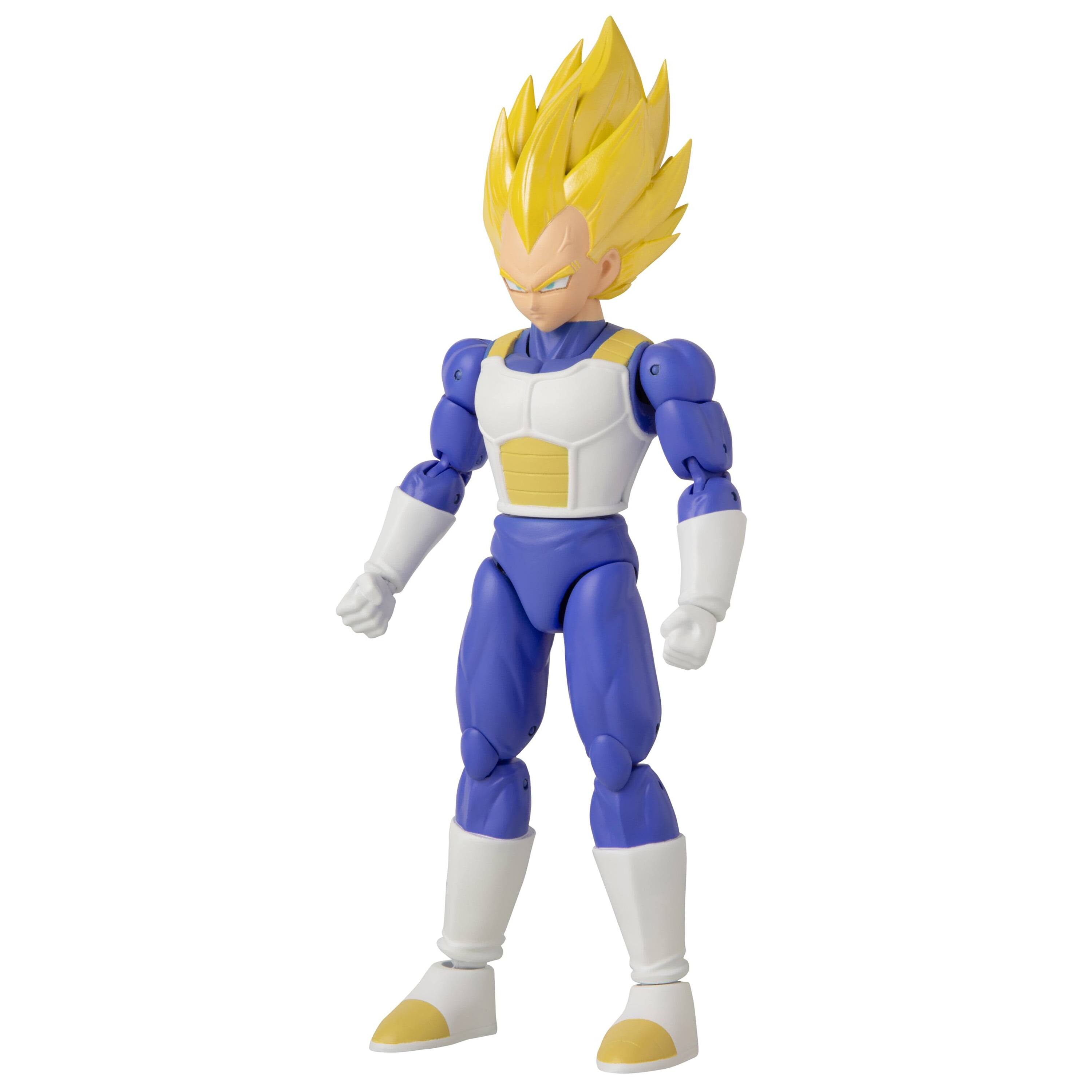 Angle. Bandai - Bandai - Dragon Ball Super - Dragon Stars - Super Saiyan Vegeta Action Figure   - COLLECTIBLES - Multicolor.