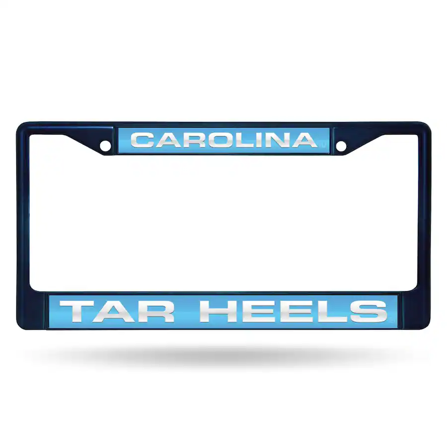 Rico Industries North Carolina Tar Heels (Set of 2) Navy Painted Metal ...