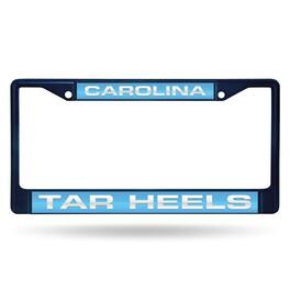 Rico Industries - North Carolina Tar Heels Navy Painted Metal Laser Cut License Plate Frame - Multi