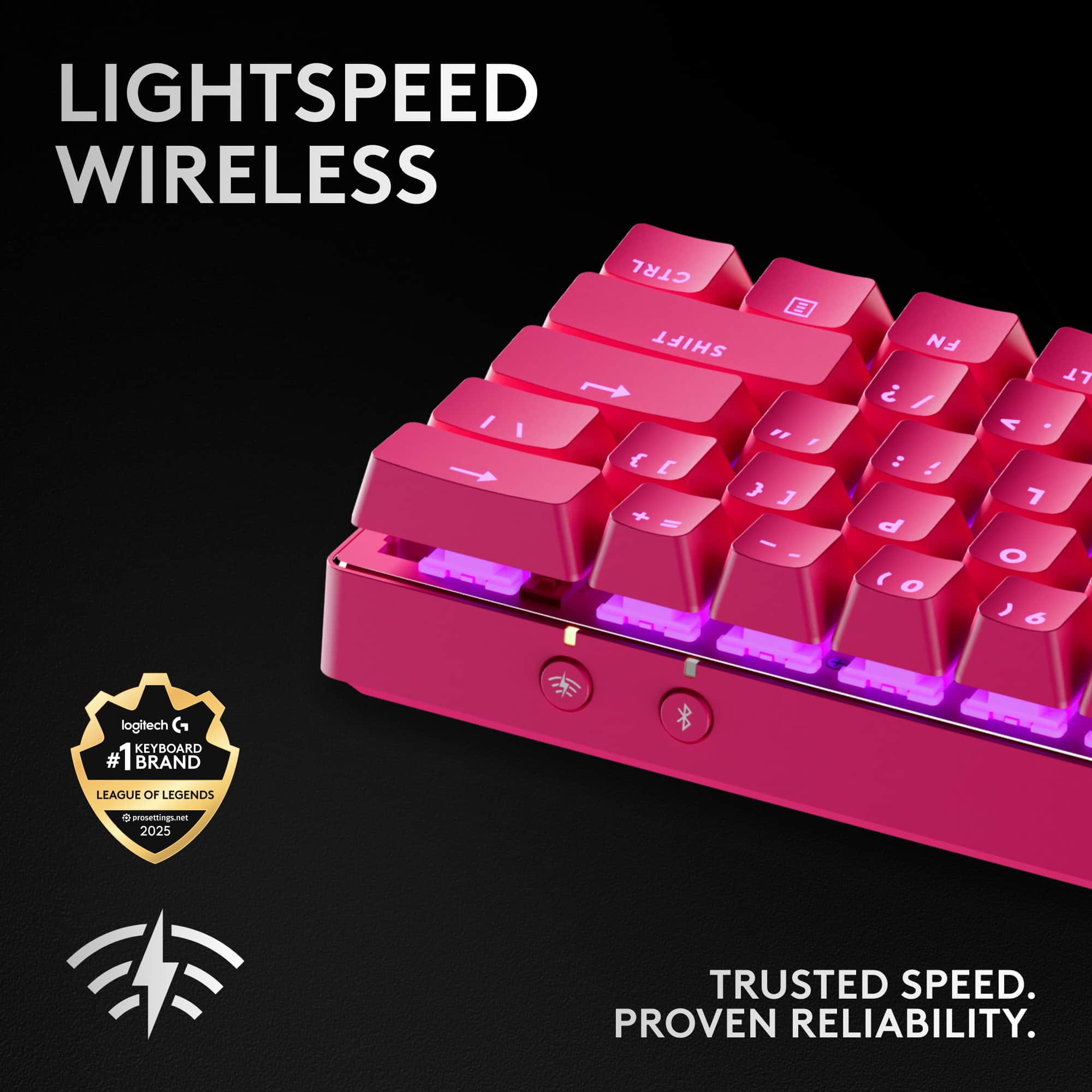 Logitech PRO X 60 LIGHTSPEED TKL 60% Wireless Mechanical GX
