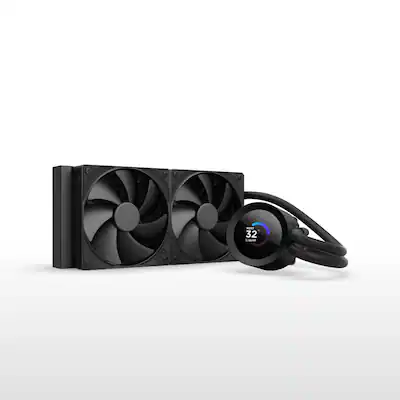 NZXT Kraken Plus 240mm Radiator CPU Liquid Cooler (2 x 120mm F120P NZXT Kraken Plus 240mm Radiator CPU Liquid Cooler (2 x 120mm F120P