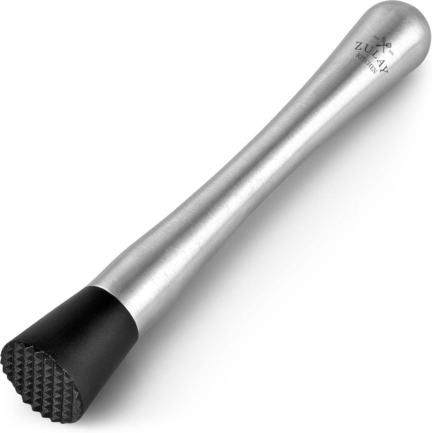 Zulay 8 inch Stainless Steel Muddler - Thumbnail 3