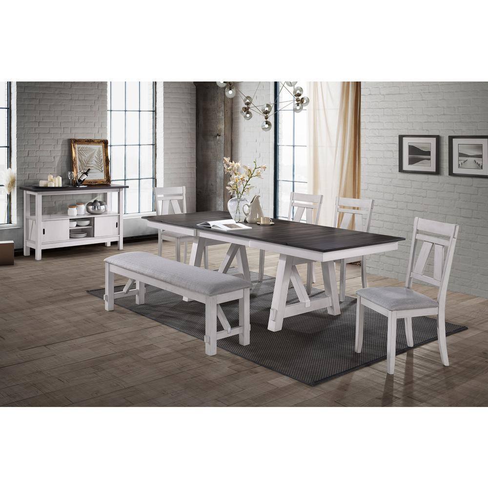 Back. New Classic Furniture - Maisie Server - Brown.