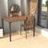Alt View 17. Costway - 4pcs Dining Table Set Rustic Desk 2 Chairs & Bench w/ Storage Rack Brown - Brown.
