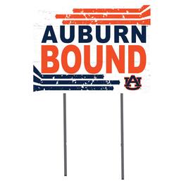Jardine - Auburn Tigers 18'' x 24'' Bound Yard Sign - White