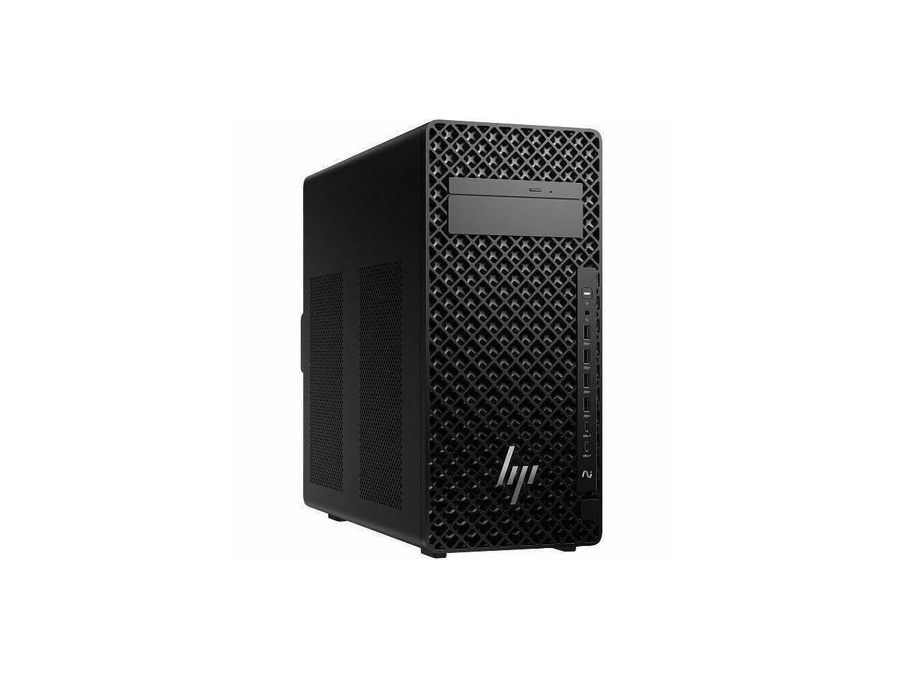 Alt View 5. HP - HP Z2 G1i Workstation - Intel Core Ultra 9 285K, 32 GB, 1 TB SSD, NVIDIA 20 GB, Windows 11 Pro - Black.