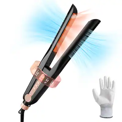 NICEBAY Airflow Styling, Hair Straightener, inch Curling Wand