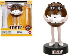 M&M's 4" Diecast Figurine "Metalfigs" Series by Jada - Brown