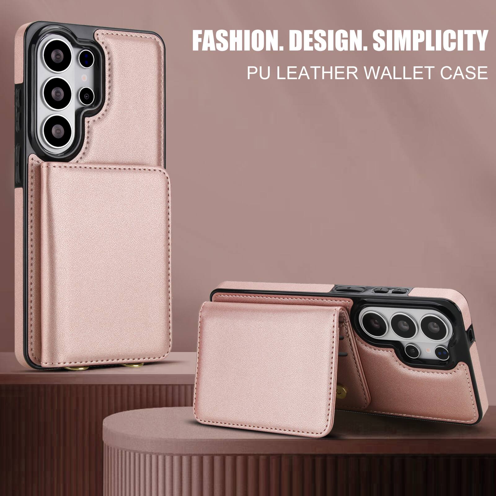 FASHION. DESIGN. SIMPLICITY  
PU LEATHER WALLET CASE