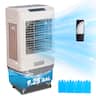 Winado - 3 in 1 35L Portable Fan Evaporative Cooler, Indoor,Outdoor,1659CFM Air Cooler w/Remote,Copper Motor,9.25 Gal Large Water - Gray and White