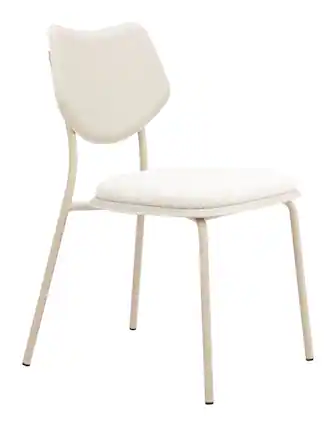 Front. Hivvago - Zeal Dining Chair (Set of 4) Light Gray - Light Gray.