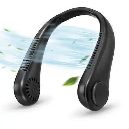 Front. GPX - GPX Portable Neck Fan, AFN44B.