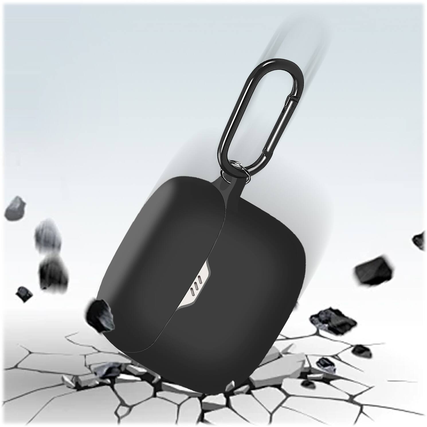 Alt View 16. SaharaCase - Venture Series Silicone Case for JBL Tune Flex True Wireless Headphones - Black.