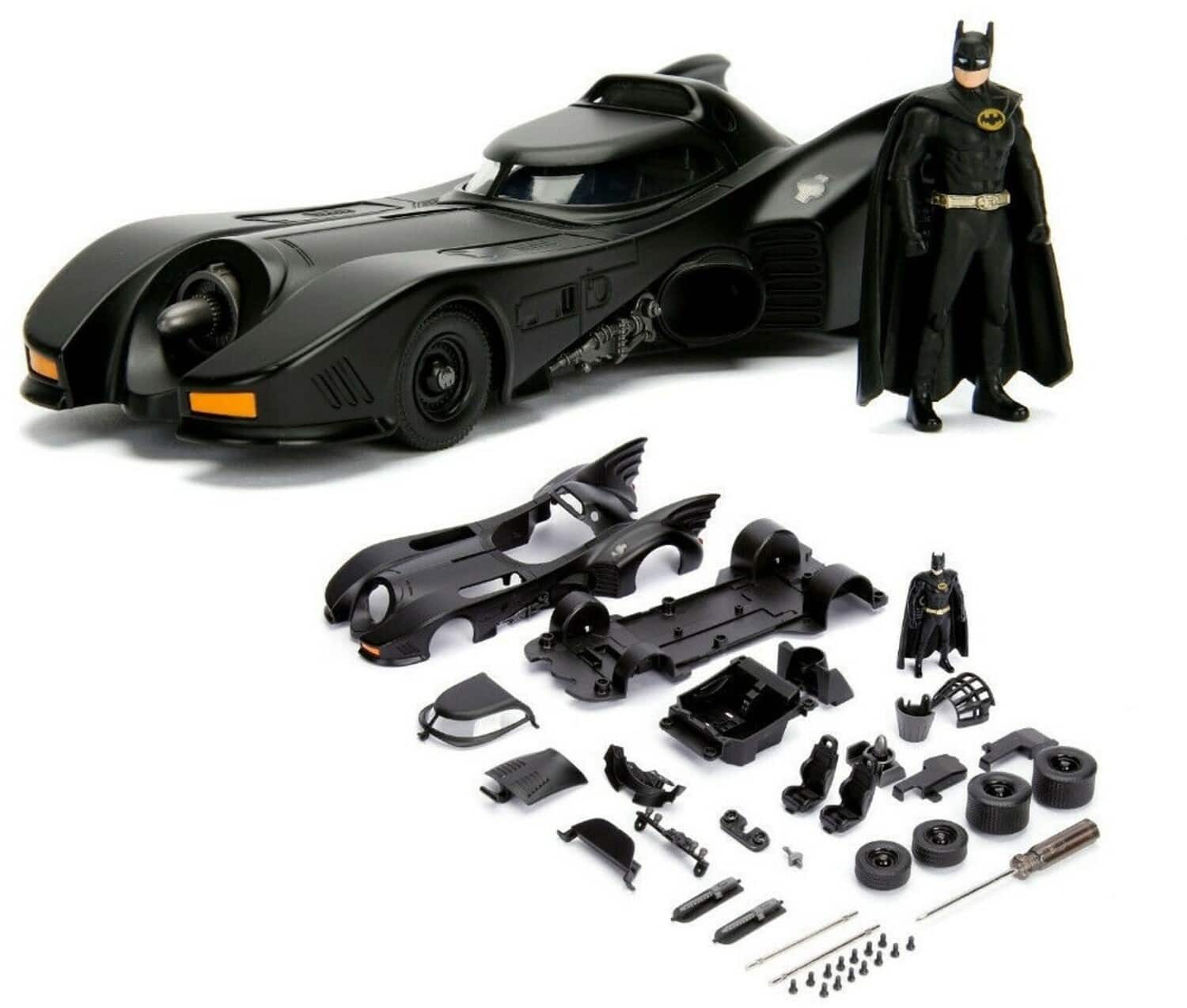 Jada Toys - Build N' Collect 1989 Batmobile & Batman Figure 1/24 Diecast Model Kit - Collectibles - Multicolor price history on PriceWatchPro