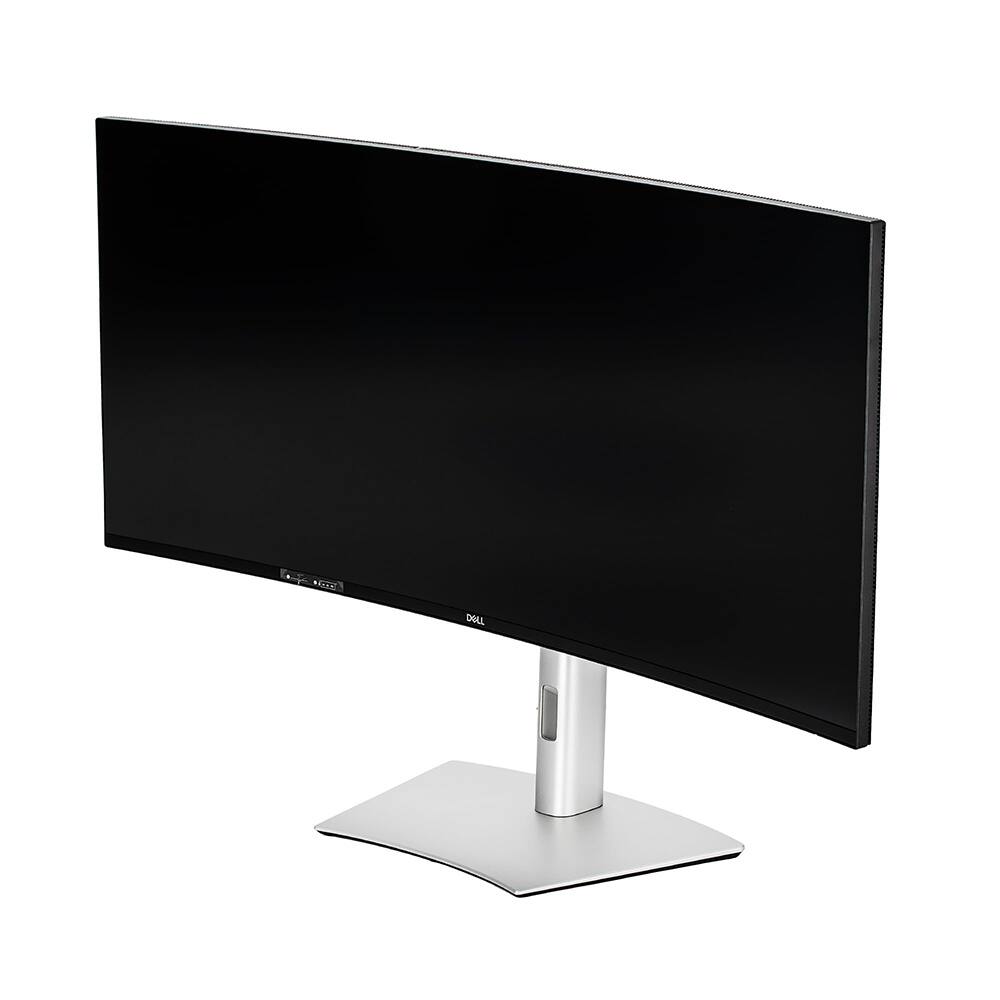 Alt View 4. Dell - U4025QW UltraSharp 40 Curved Thunderbolt Hub Monitor + 26-Month Extended Warranty Package - Black|Silver|Dual Color.