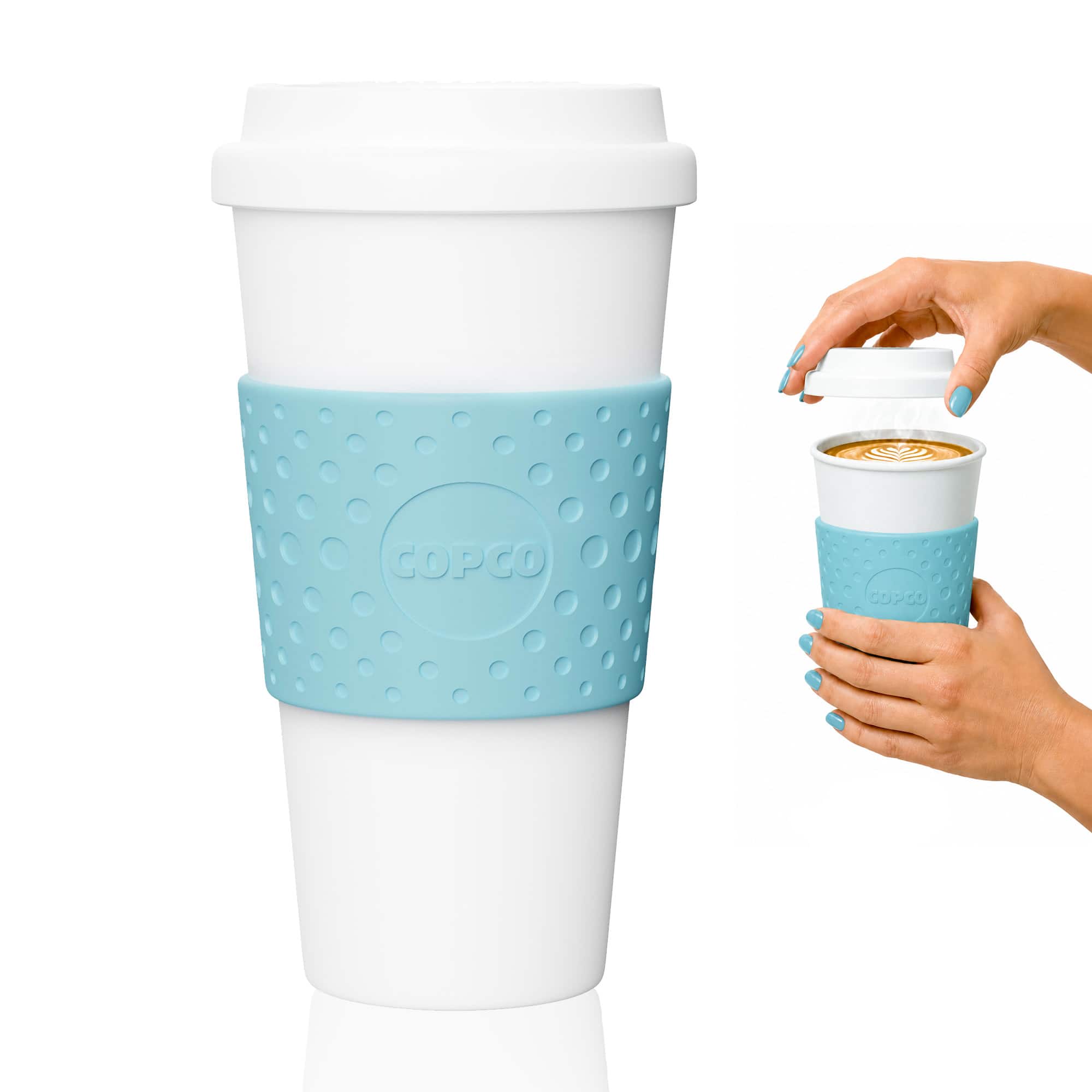 Copco - Acadia 16 oz Insulated Travel Mug with Leak-Resistant Lid - Azure Blue price history on PriceWatchPro