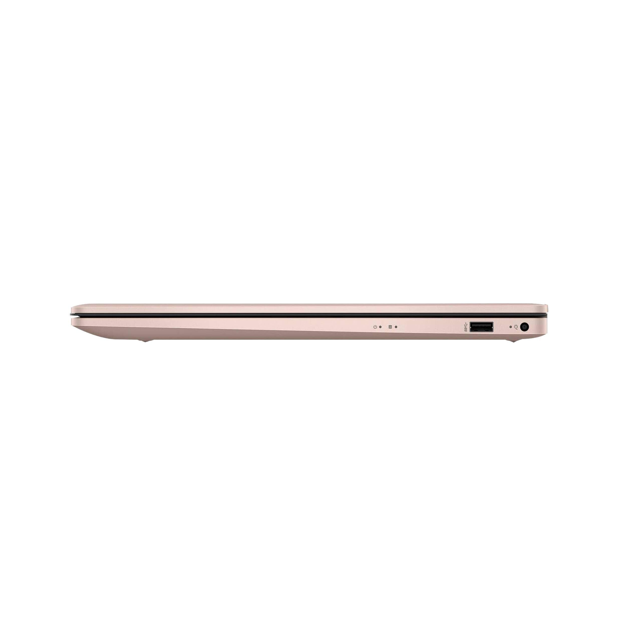 Alt View 3. HP - HP 17-c0000 17.3" 1600 x 900 (HD+) Laptop - Intel Celeron with 4GB Memory - 256 GB SSD - Rose Gold - Rose Gold.