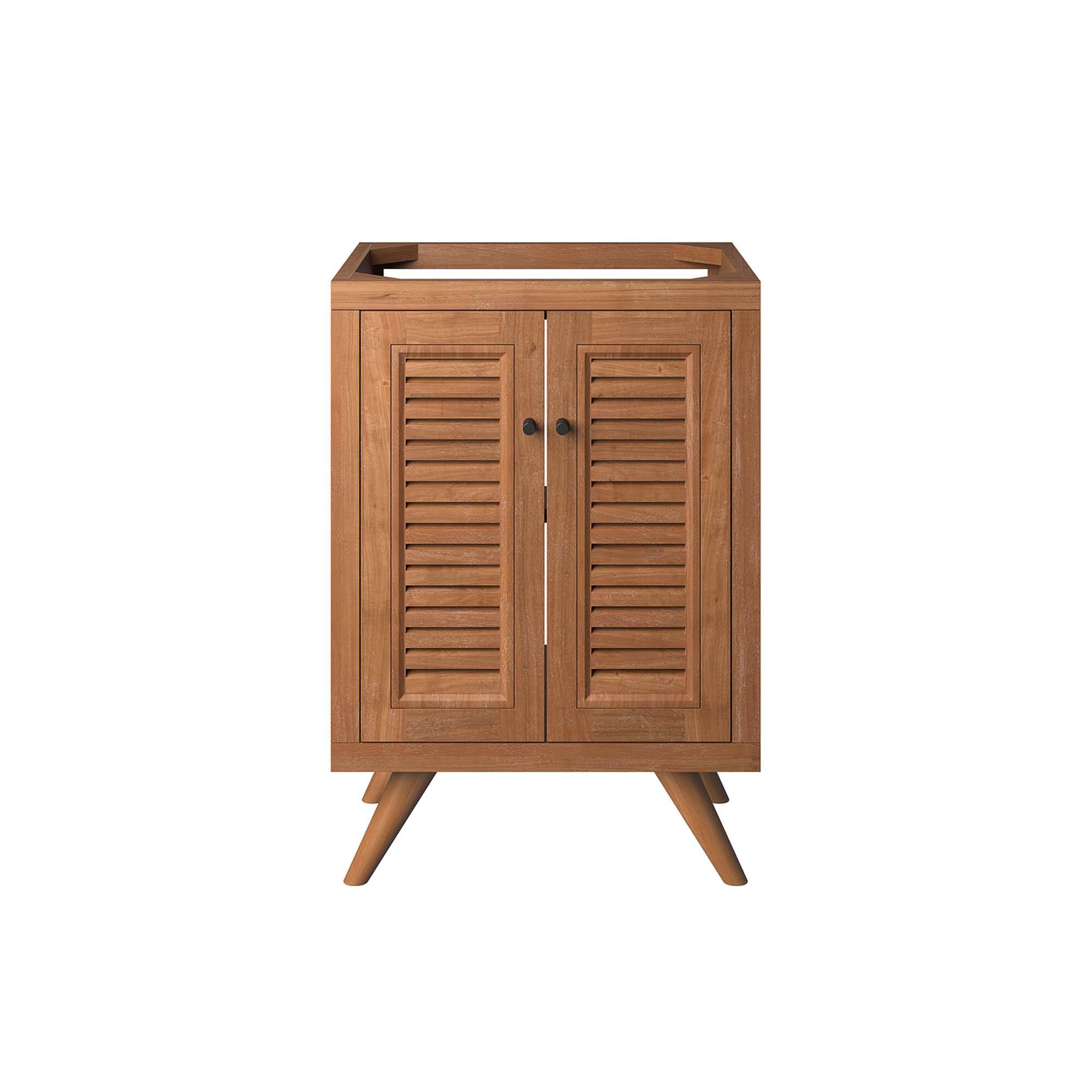 Alt View 4. Modway - Birdie Bathroom Cabinet Basin Not Included - Natural.