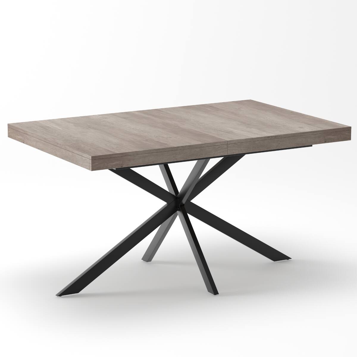 Alt View 2. Loheer - Loheer Gray Extendable Rectangular Dining Table With Storage Box - Gray.