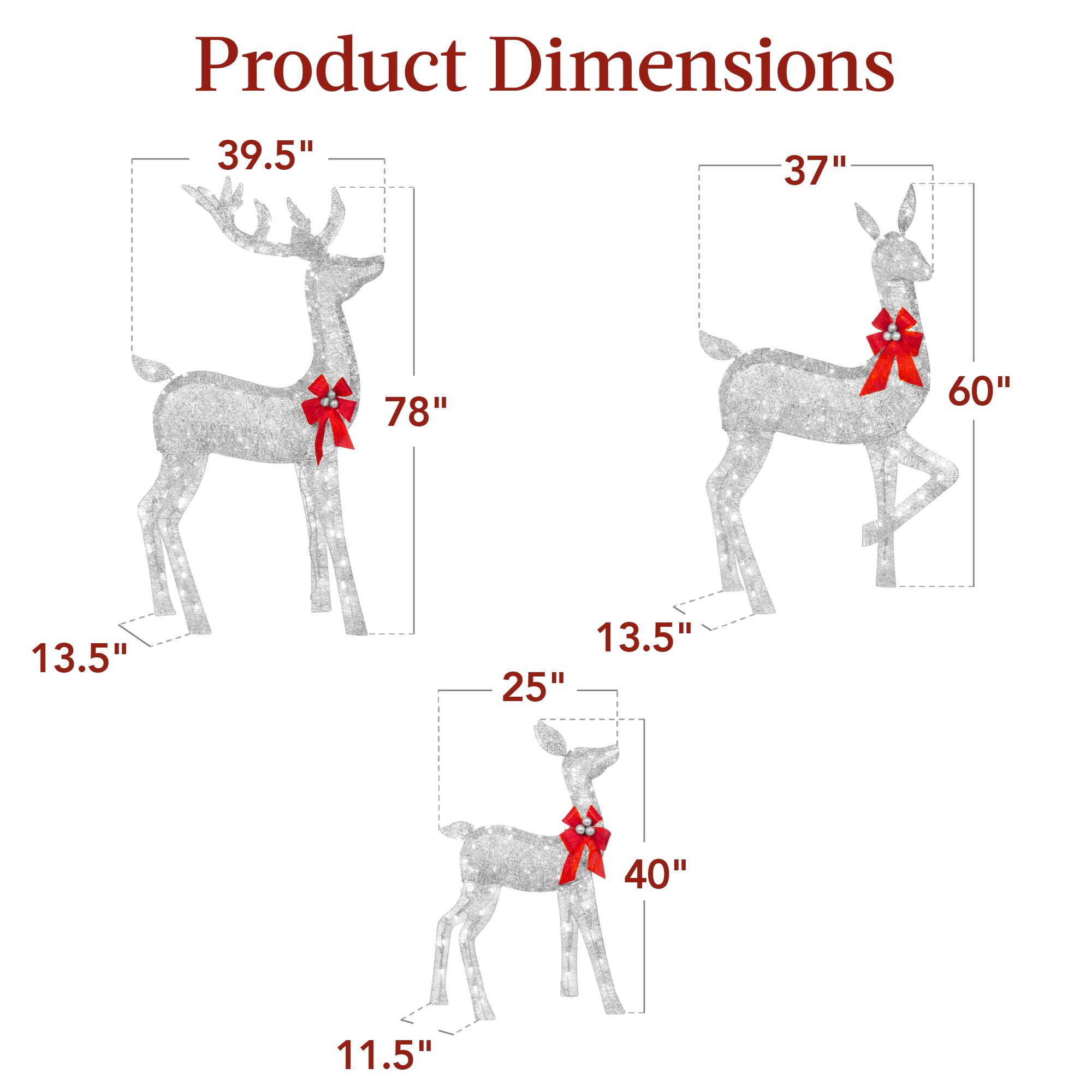 Product Dimensions

- 39.5" x 78" x 13.5" x 13.5"
- 37" x 60" x 13.5"
- 25" x 40" x 11.5"