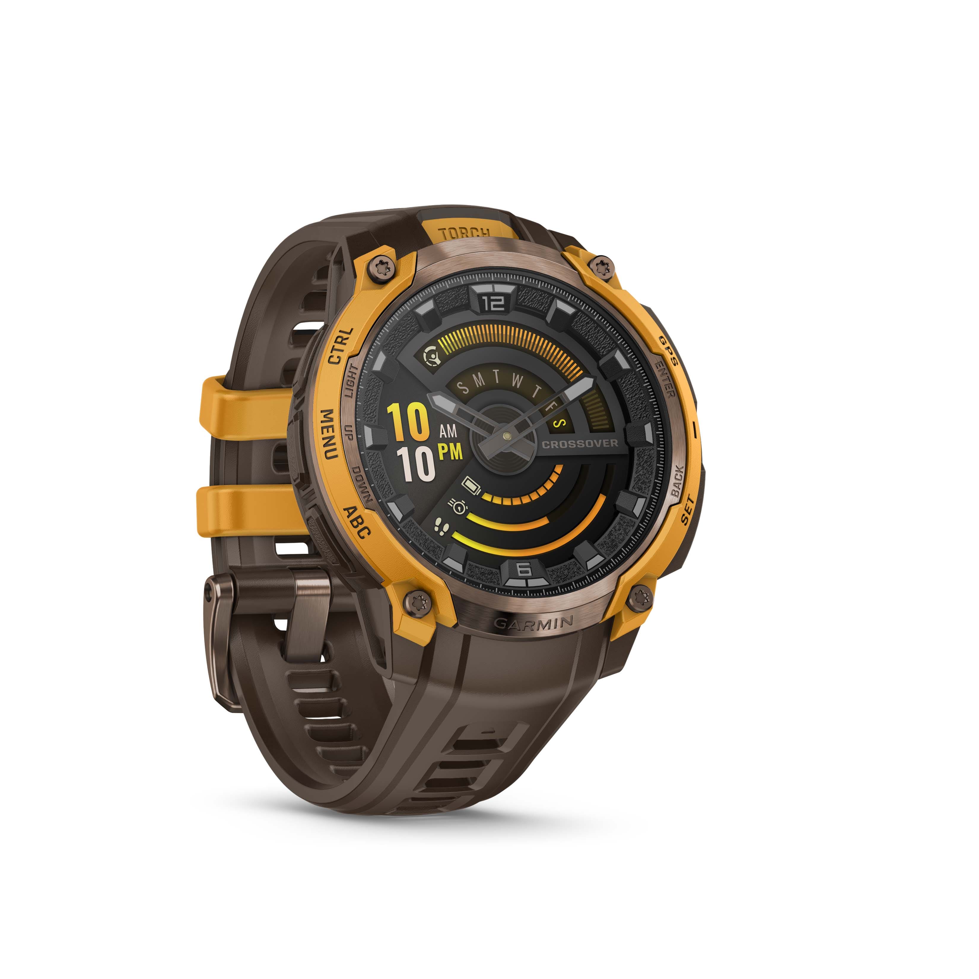 【美品】Garmin ガミン Instinct Beige (2624) Garmin Instinct E GPS Smartwatch 45 mm Fiber reinforced