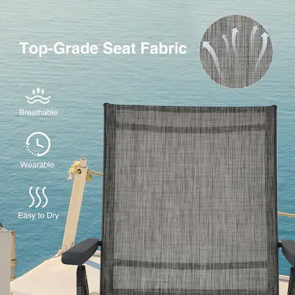 Top-Grade Seat Fabric
- Breathable
- Wearable
- Easy to Dry