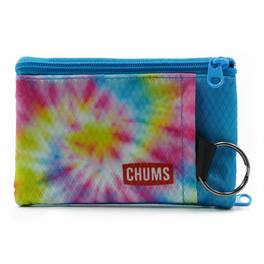 Chums - Surfshorts Compact Rip-Stop Nylon Wallet - PU/PI Swirl Tie Dye