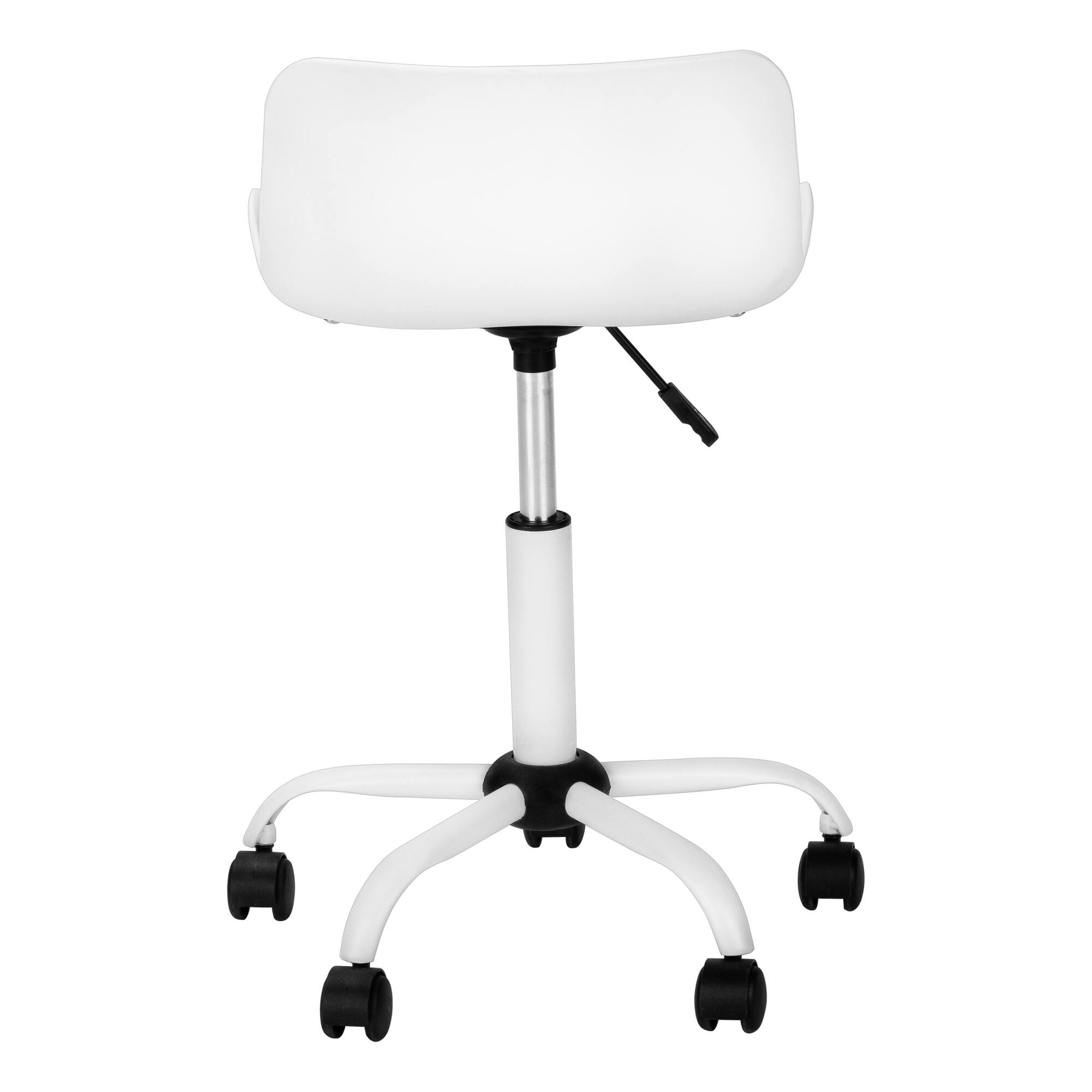 Alt View 4. Spaco - Spaco Modern Kids Office Chair, Leather Look, Adjustable Height, Swivel and Ergonomic Low Back,for Home, Kids - White.