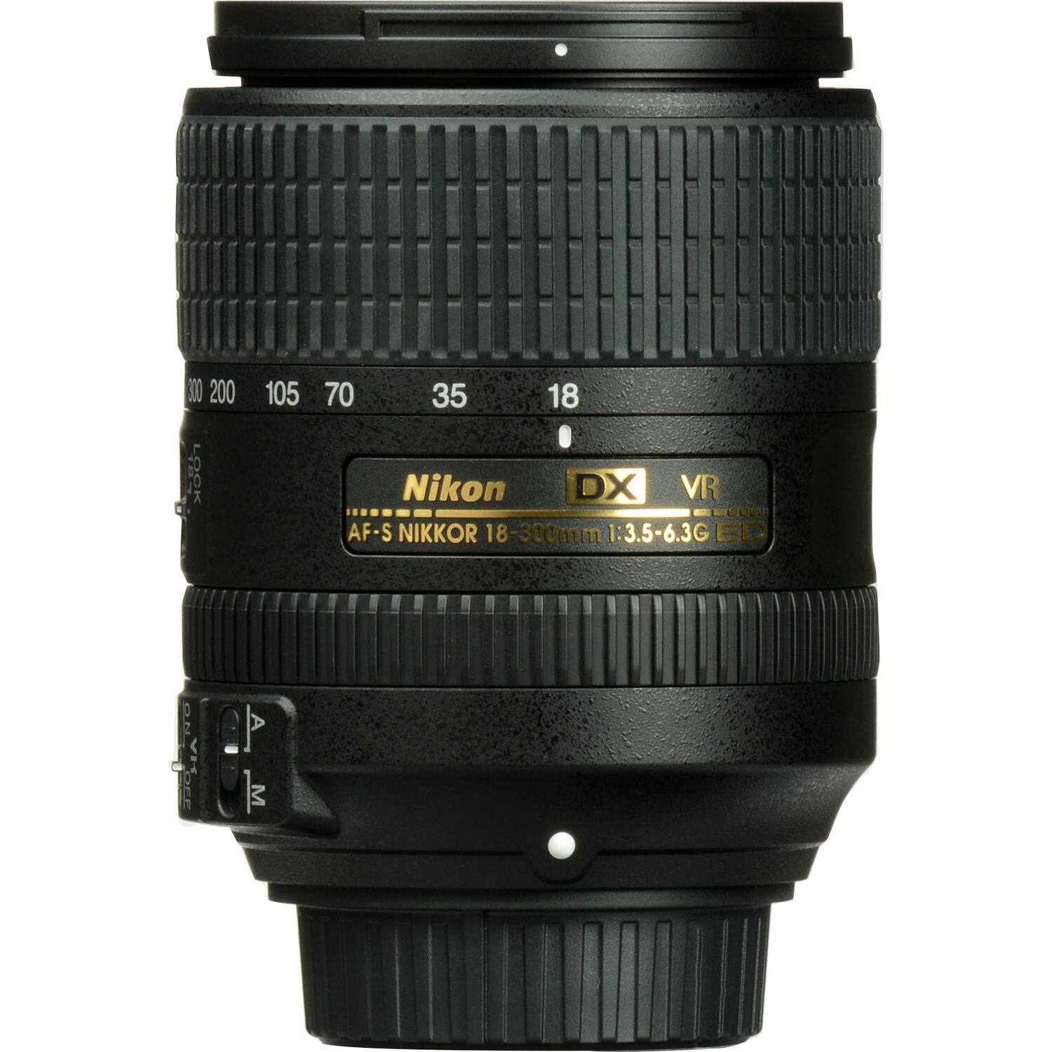 Nikon AF S DX NIKKOR 18 300mm f/3.5 6.3G ED VR Lens 2216 - Best Buy