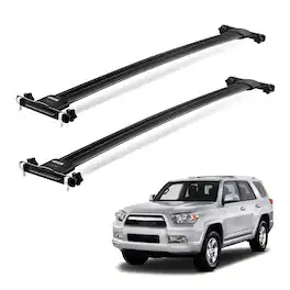 VEVOR - Roof Rack Cross Bars, 220lb Capacity, Compatible with Toyota 4Runner 2010-2024 (with Factory Side Rails) - Black