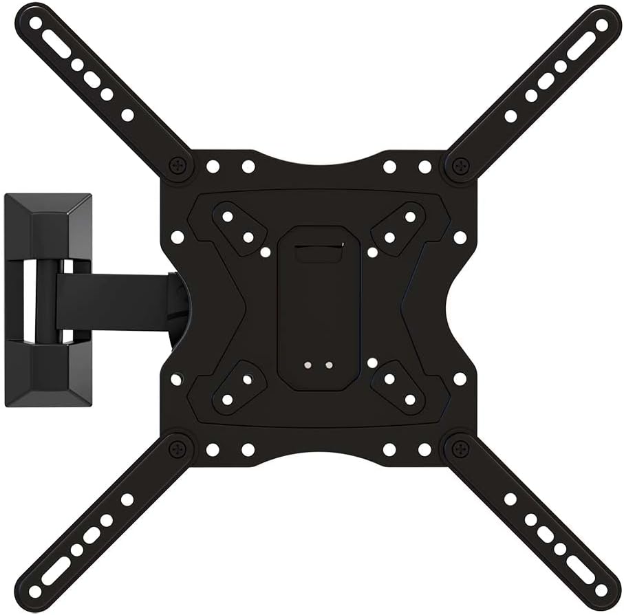 Alt View 1. ELG - ELG FULL40 Full Motion TV Wall Mount with VESA 400x400mm Tilt and Swivel for 26 to 65 inch TVs - Black.