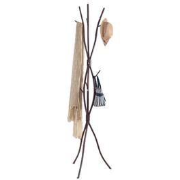 SlickBlue - Metal Coat Rack with Tree Branch Design and Multiple Hooks - Bronze