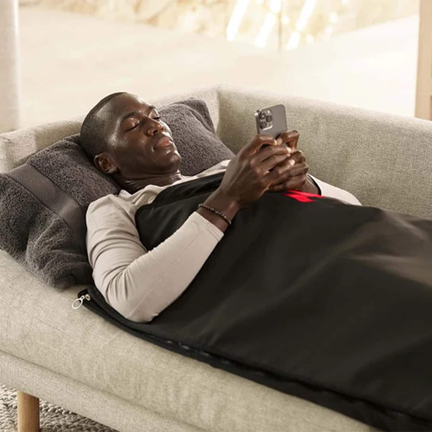 QALO - MiHigh Infrared Sauna Blanket - Black