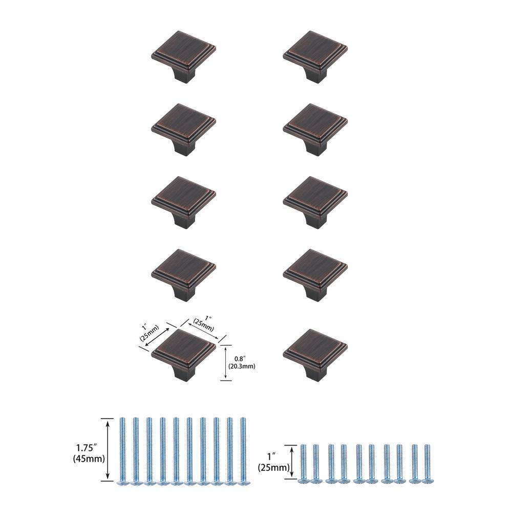 1 (25mm) 1 (25mm) 0.8 (20.3mm) 1.75" (45mm) 1" (25mm)